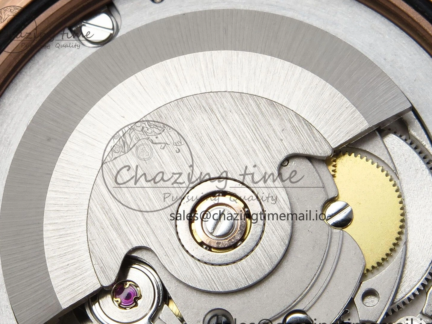 MiroTime 0521 Lightweight DayDate 40 RG QF 1:1 Best Edition Brown Roman Dial Diamonds Bezel on President Bracelet A2836 V5 (Gain Weight) 475